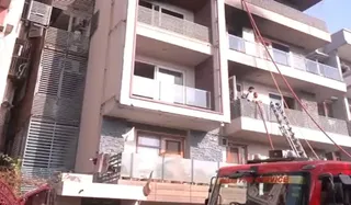 AC Blast Fire Delhi