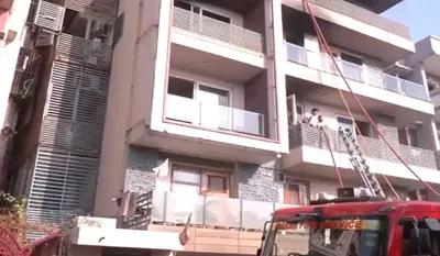 AC Blast Fire Delhi