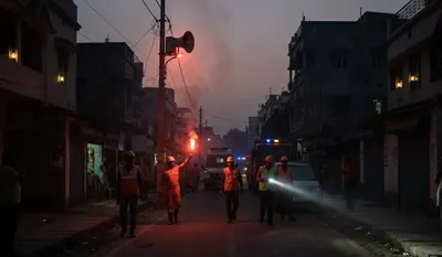 Blackout Mock Drill in Bihar
