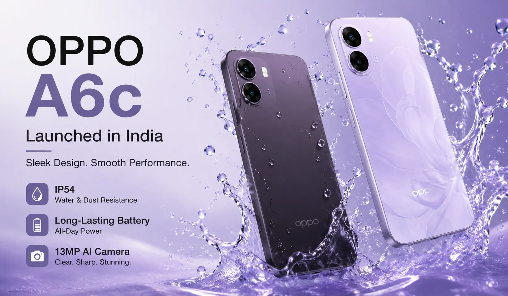 OPPO A6c Launched in India