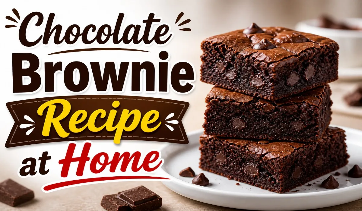 Chocolate Brownie Recipe at Home