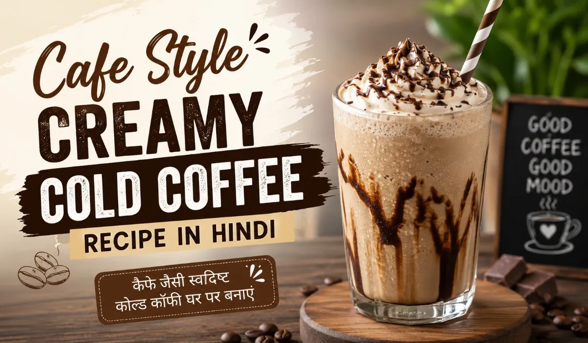 Easy Cold Coffee Recipe in Hindi