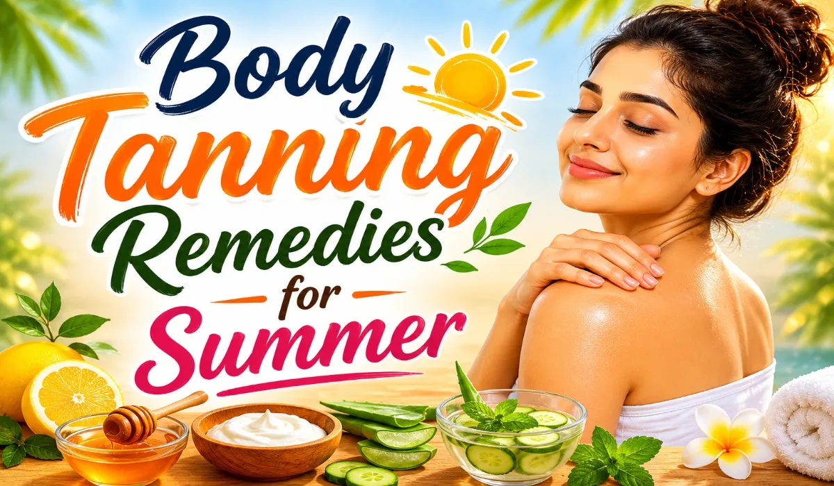 Body Tanning Remedies for Summer