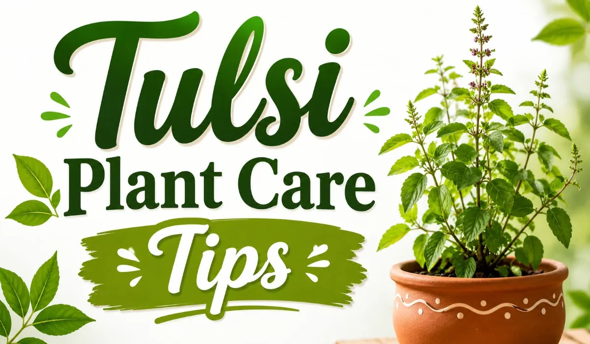 Tulsi Plant Care Tips