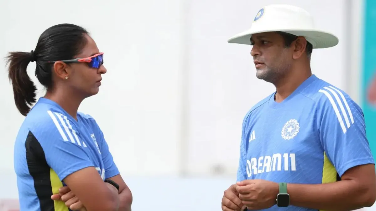 Harmanpreet Kaur on Amol Muzumdar
