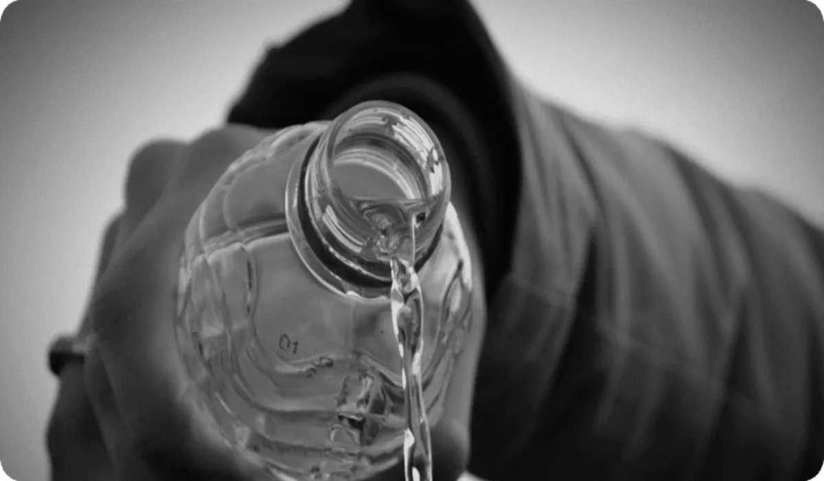 Husband Attacks Wife With Acid