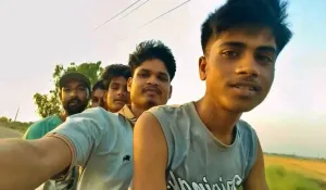 Kaushambi bike Tractor Accident