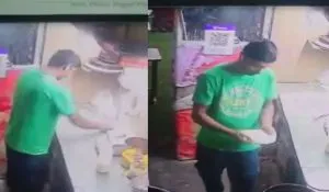 Noida Pizza Spit Video