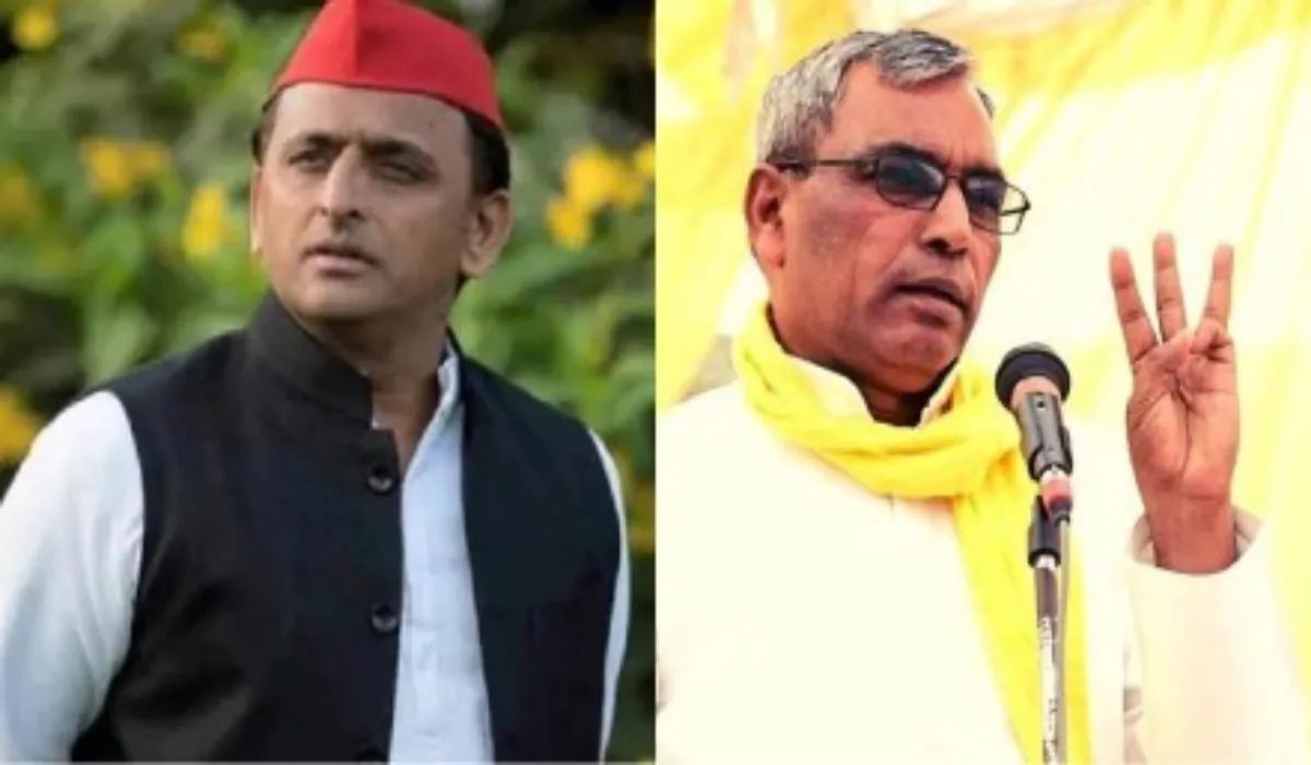 OP Rajbhar joins SP leaders