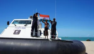 Palk Strait Youngest Swimmer