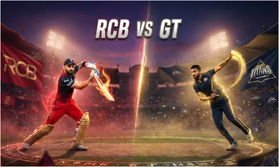 RCB vs GT Head to Head