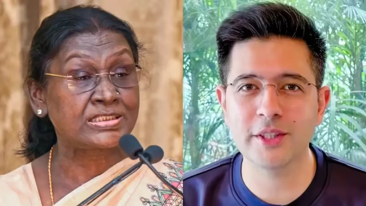 Raghav Chadha President Meeting