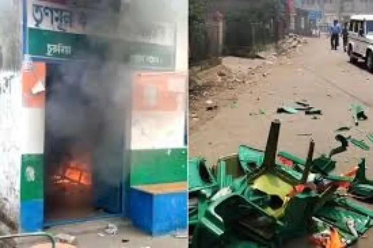 TMC Jamuria Office Set on Fire