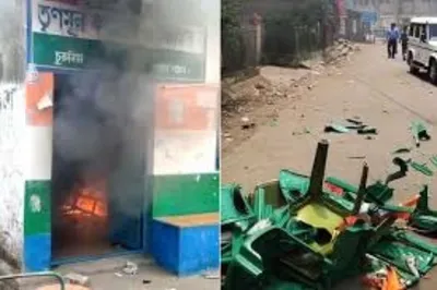 TMC Jamuria Office Set on Fire