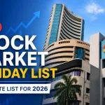 Stock Market Holiday in May 2026