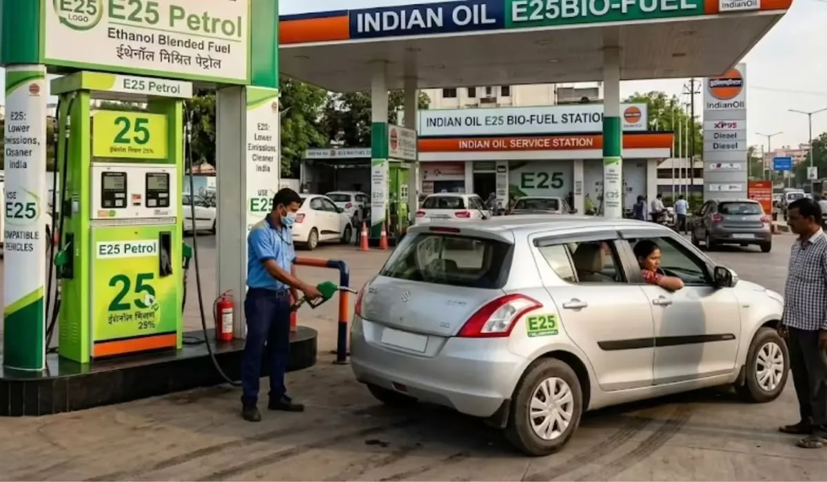 Ethanol Blending E25 Petrol(source-social media )