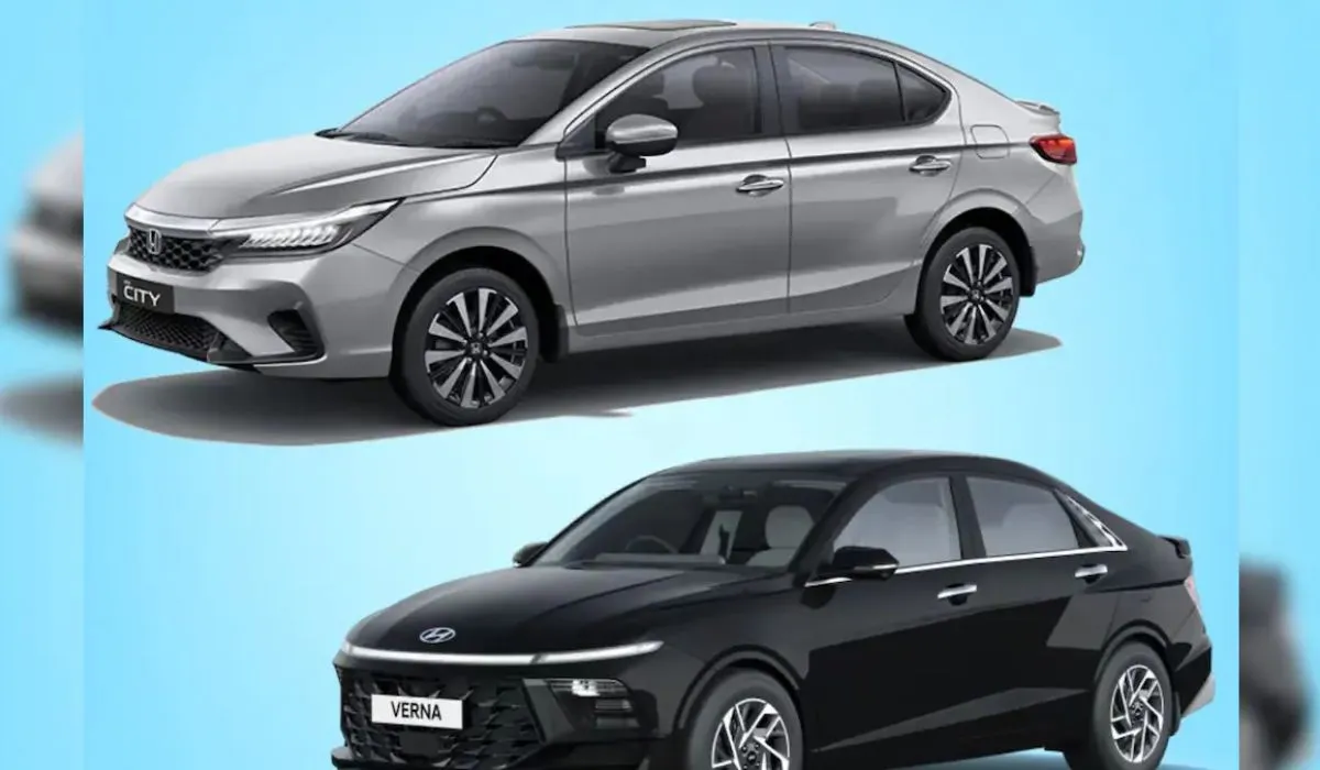 Honda City Facelift vs Hyundai Verna Facelift (source social media )
