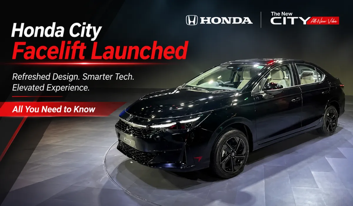 Honda City Facelift Launched