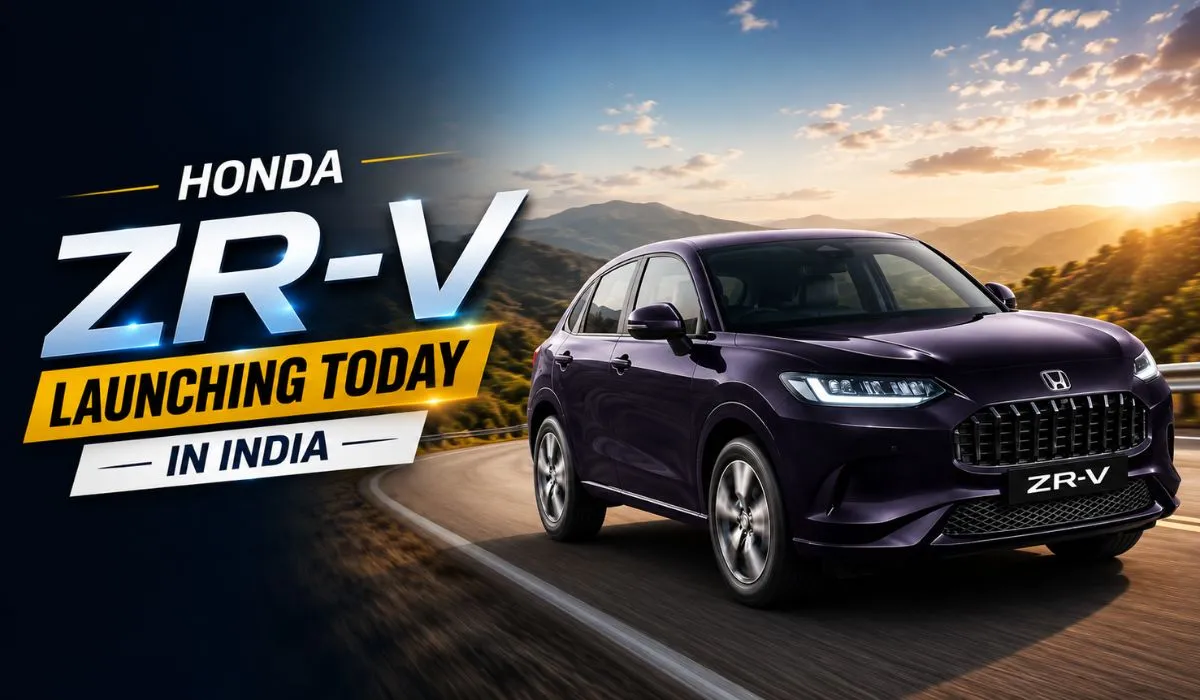 Honda ZR-V Launching Today in India (Image- Social Media)