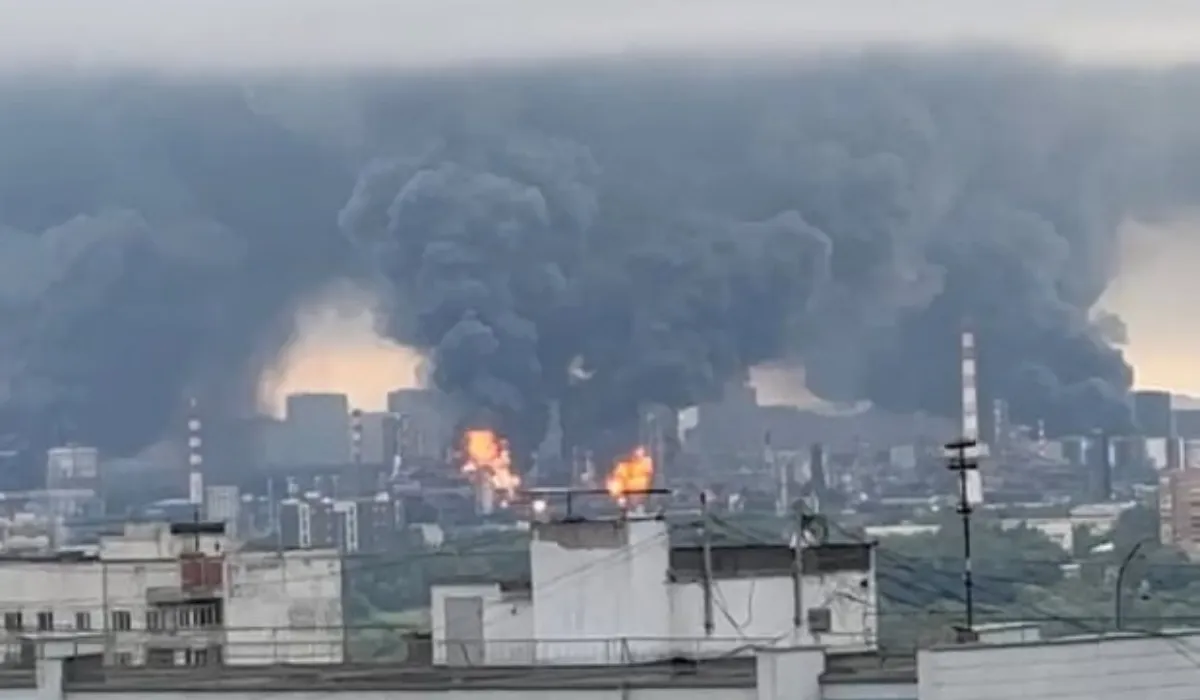 Ukraine Drone Attack On Russia