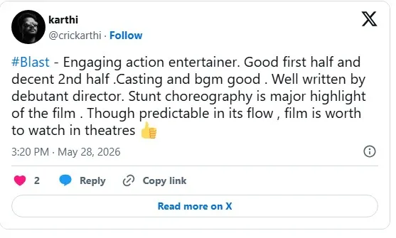 Blast Movie X Review