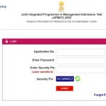 NTA JIPMAT Exam City Slip 2026
