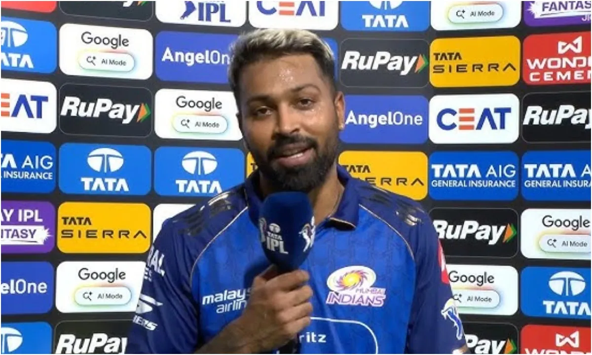 Hardik Pandya On MI Loss