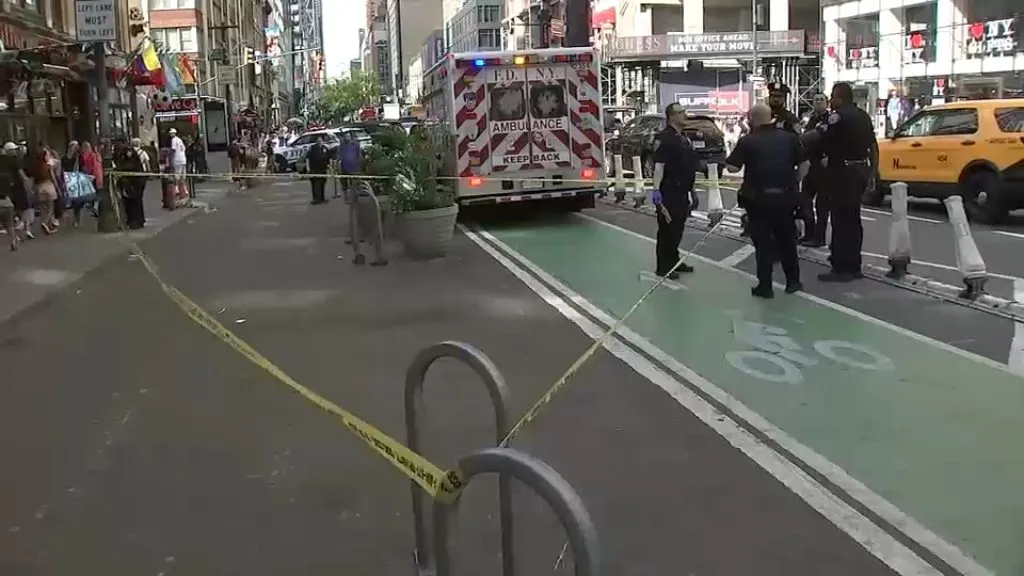 New York Time Square Firing