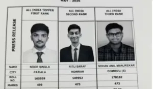 CA Final Result 2026