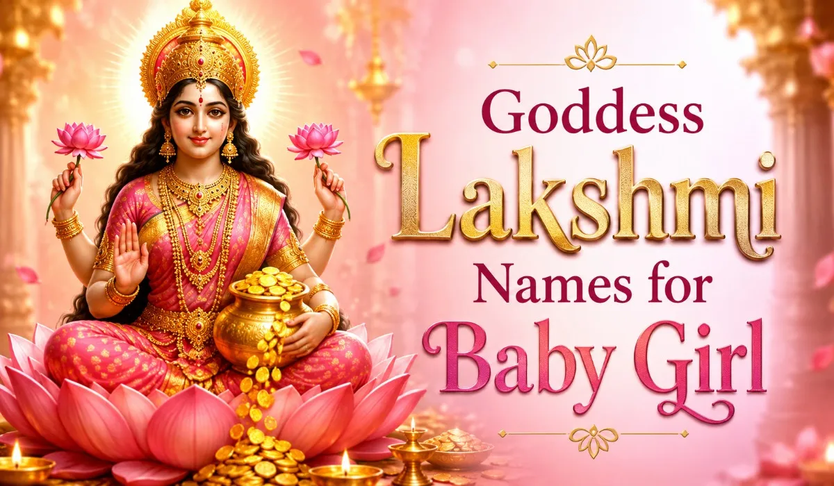 Goddess Lakshmi Names for Baby Girl