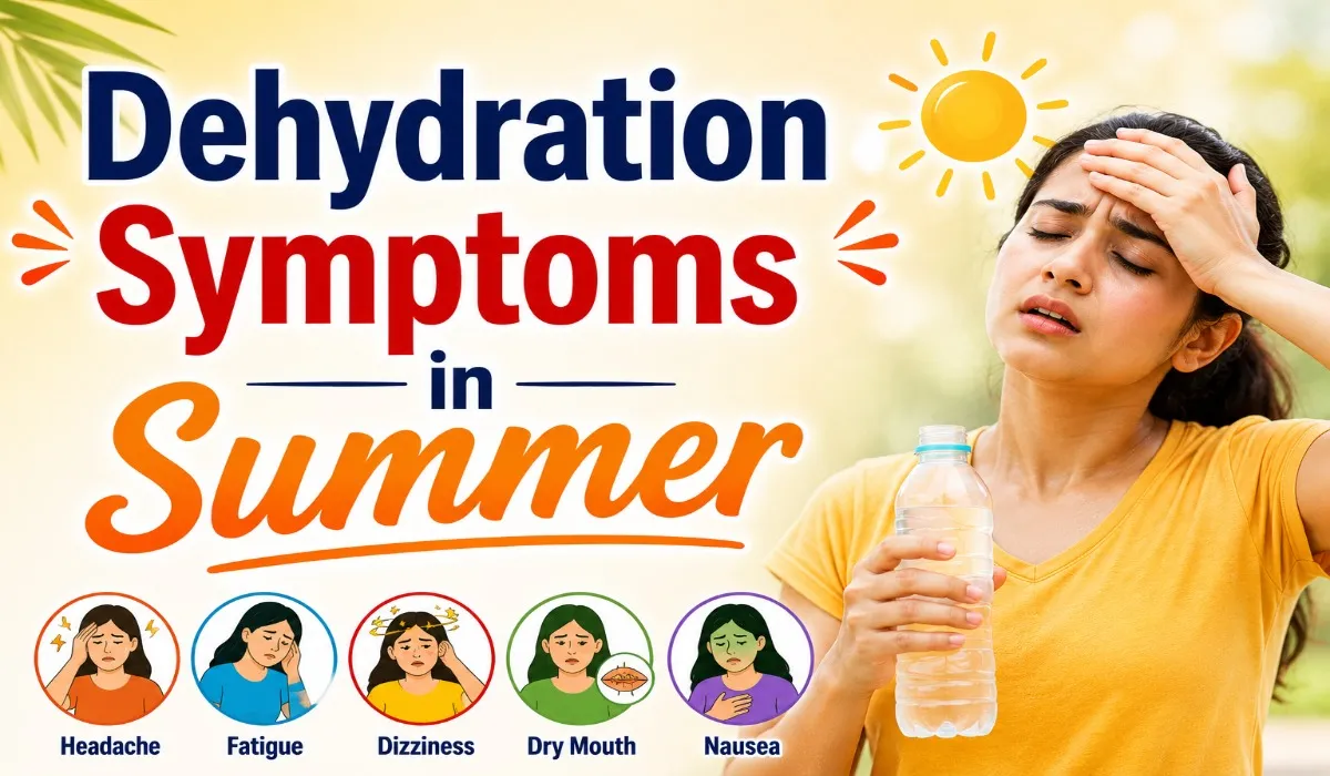 Dehydration Symptoms in Summer