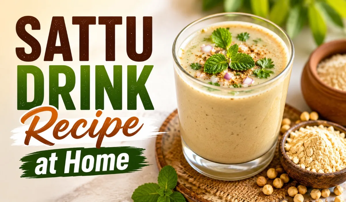Sattu Drink Recipe at Home