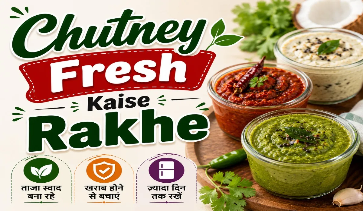 Chutney Fresh Kaise Rakhe