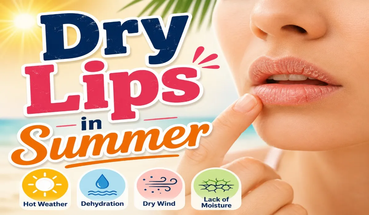 Dry Lips in Summer