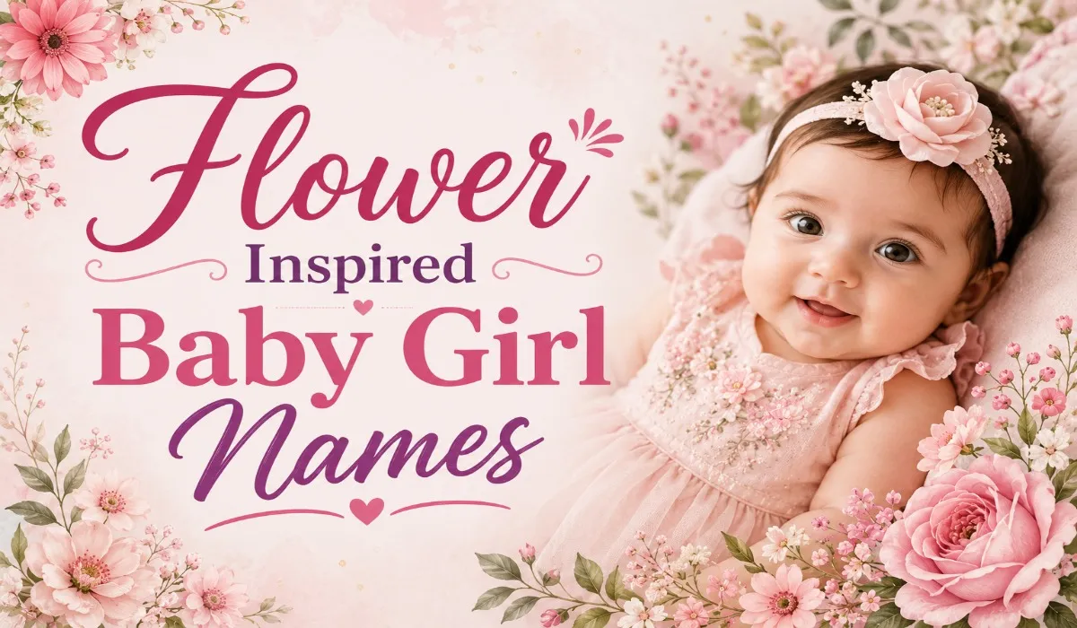 Flower Inspired Baby Girl Names