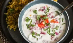 Tomato Raita Recipe in Hindi
