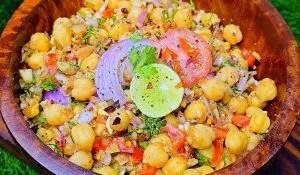 High Protein Chole Chaat Recipe