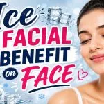 Ice Facial Benefit on Face