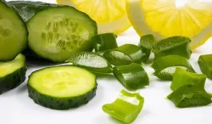 cucumber aloe vera pack