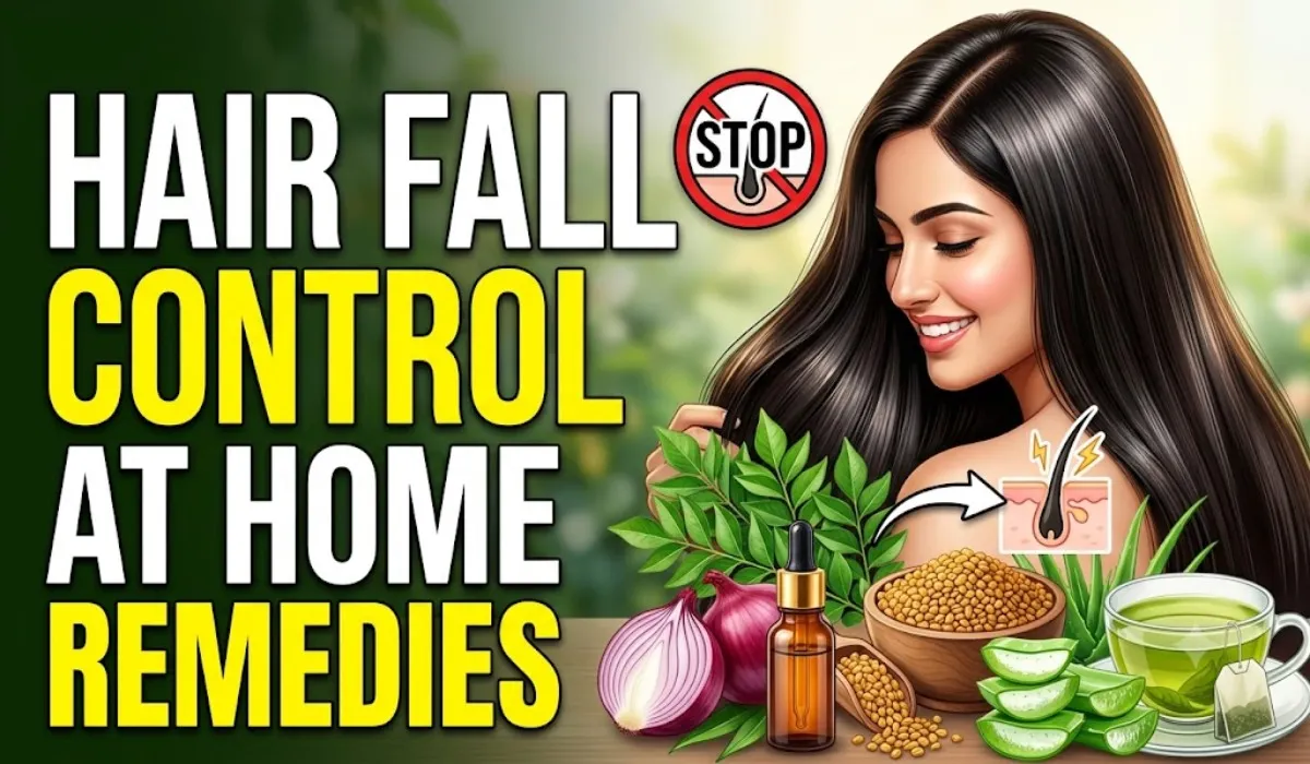 Home Remedies for Hair Fall Control
