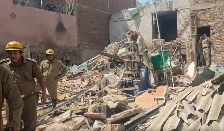 Delhi Building Collapse