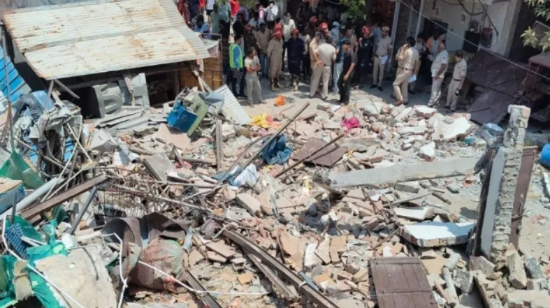 Delhi Building Collapse