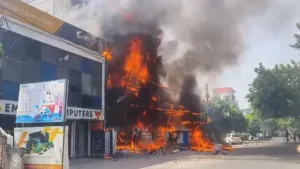 Lucknow Coaching Centre Fire