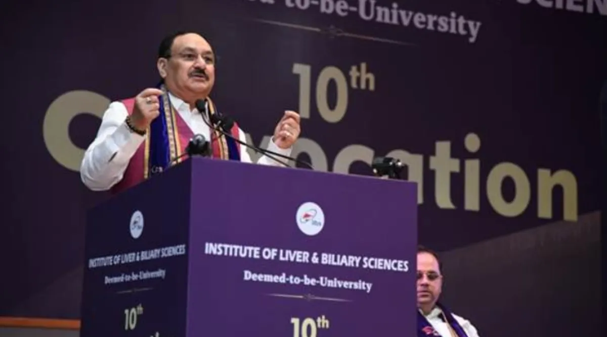 ILBS Ceremony : ILBS के दीक्षांत समारोह में बोले जेपी नड्डा