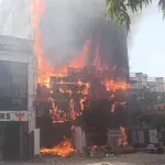 Lucknow Aliganj Fire Accident