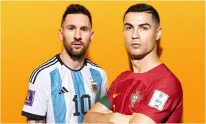 Messi And Ronaldo In fifa Match