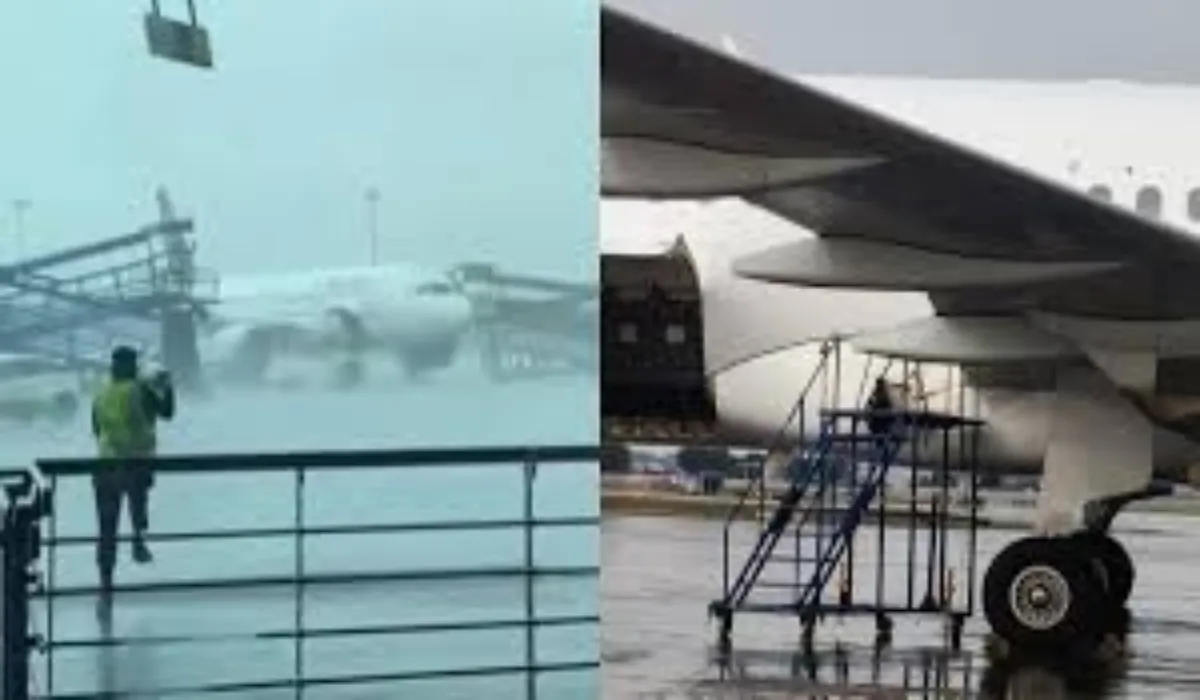 Three Air India aircrafts damaged at Delhi airport
