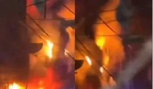 Delhi Mukherjee Nagar Fire (CREDIT-SM)