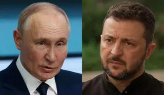 Putin Zelenskyy Meeting ( Credit S-M )