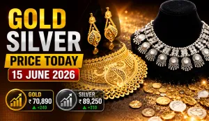 Gold Silver Price Today 15 June